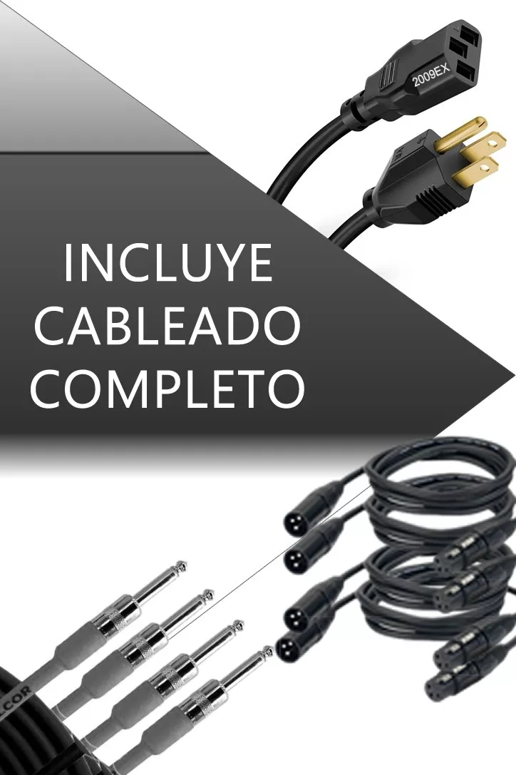 Equipo De Sonido Para Djs, Grupos Y Bandas kit Completo