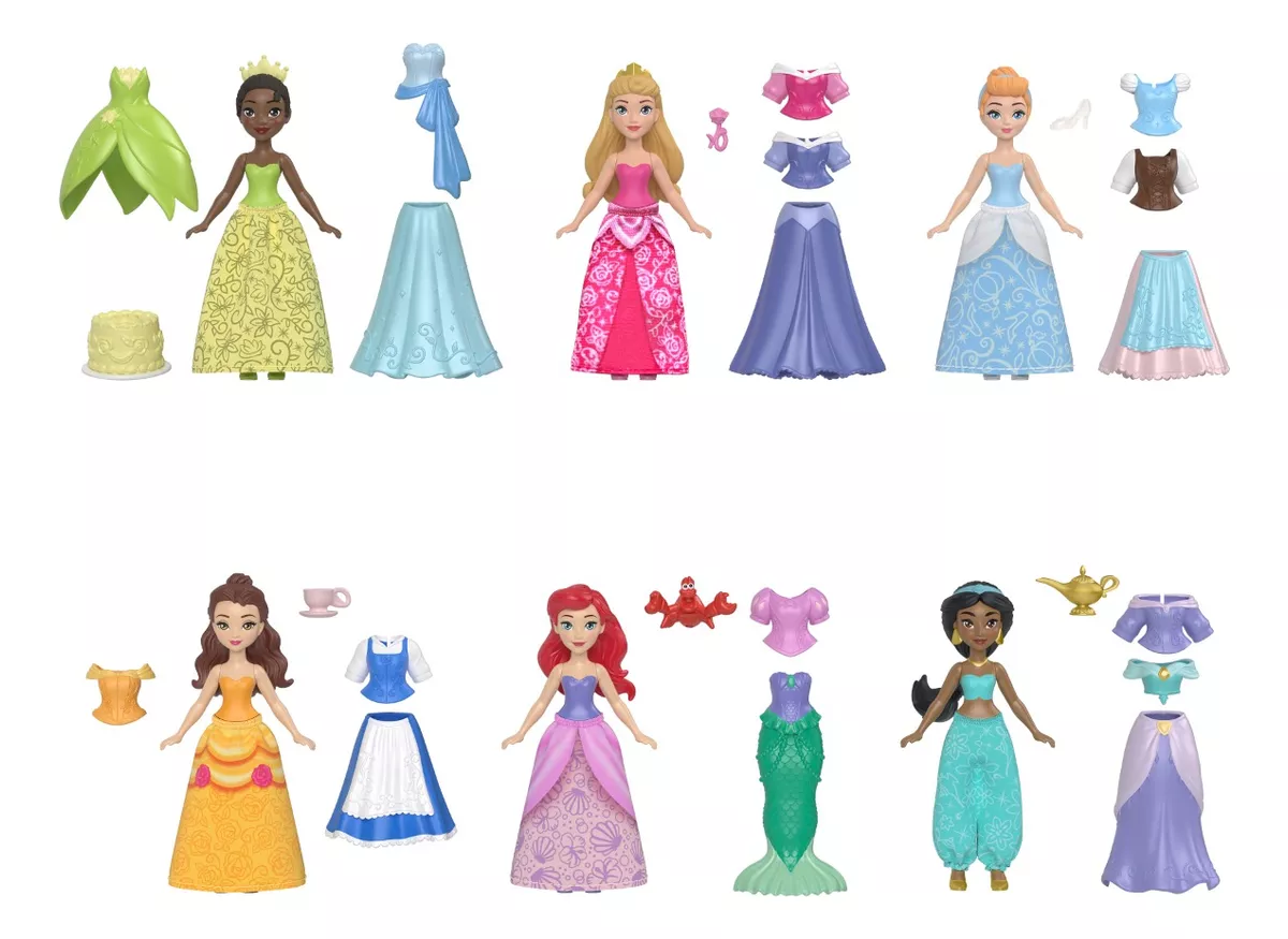 Disney Princesa Mu&ntilde;eca Colecci&oacute;n Atuendos Reales