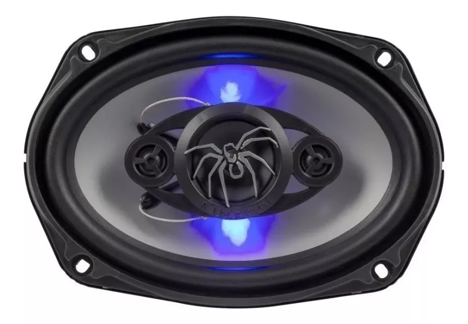 Bocinas 6x9 Con Luz Led Soundstream Lx690 400 Watts 4 Vias