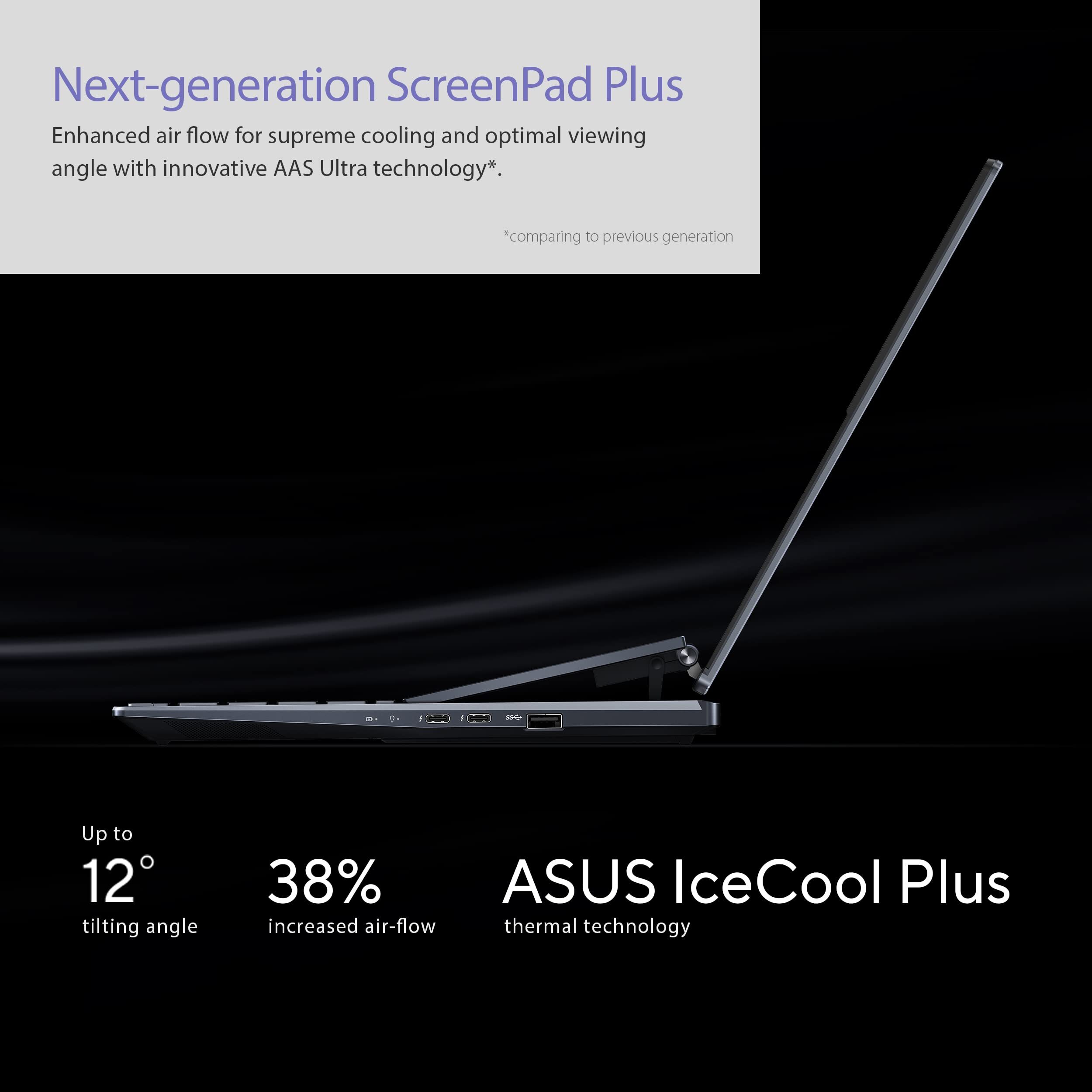 ZENBOOK PRO 14 DUO #OLED Portátil de doble pantalla diseñado para ayudarte a liberar tu potencial creativo