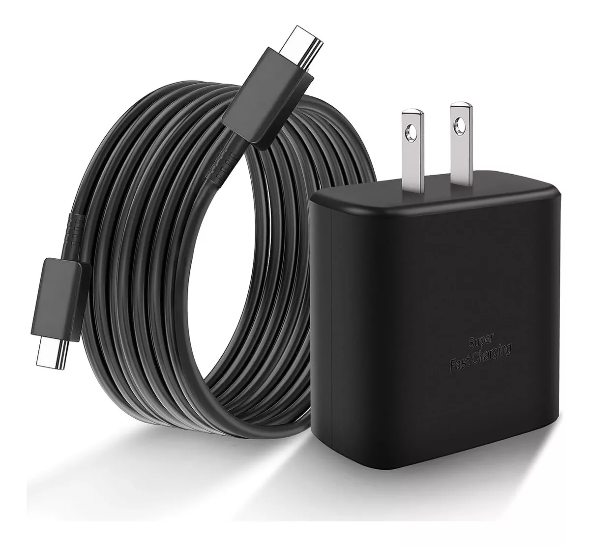 Cargador Carga R&aacute;pida Tipo C 45w Para Samsung S22 S23 Ultra