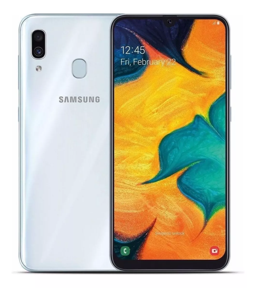 Samsung Galaxy A30 64 Gb Blanco 4 Gb Ram (Reacondicionado)