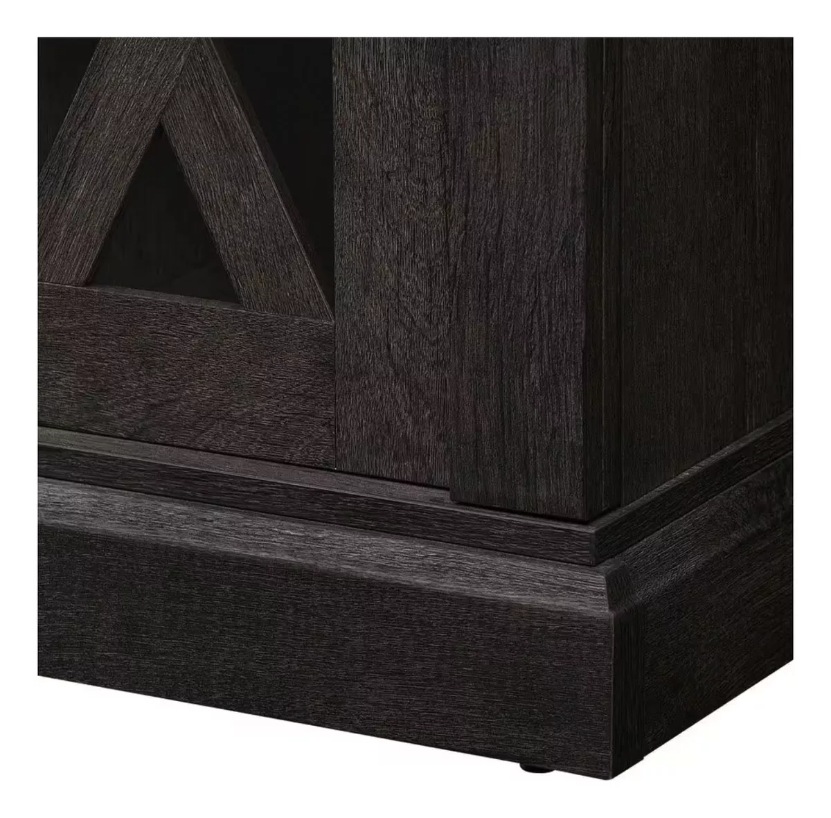 Mueble De Tv Con Chimenea Eléctrica Led 58'' Gris 5200btu