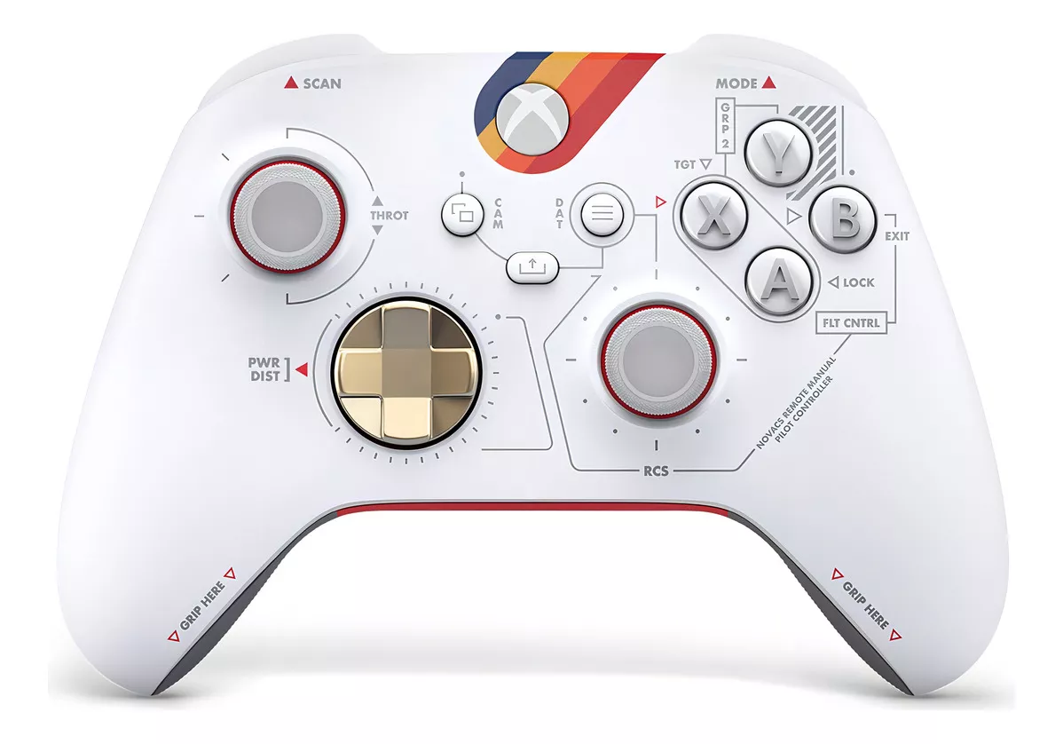 Control Inalámbrico Xbox Series X/S/One Robot White Blanco Una unidad