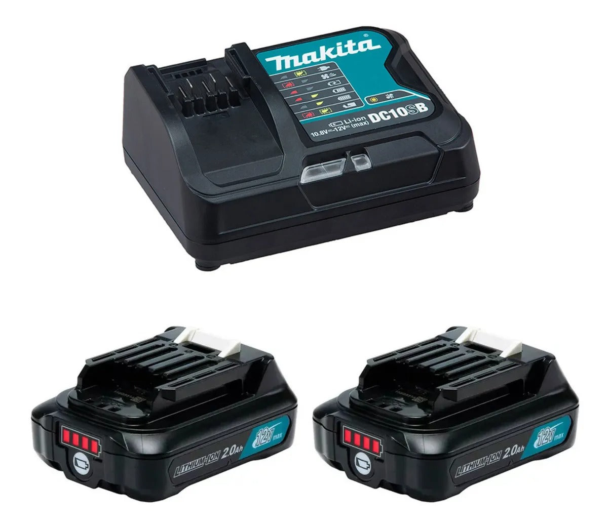 lcxfb-kit combinado de taladro y destornillador Batería de 12 V CXT MAKITA CLX228SAX-P