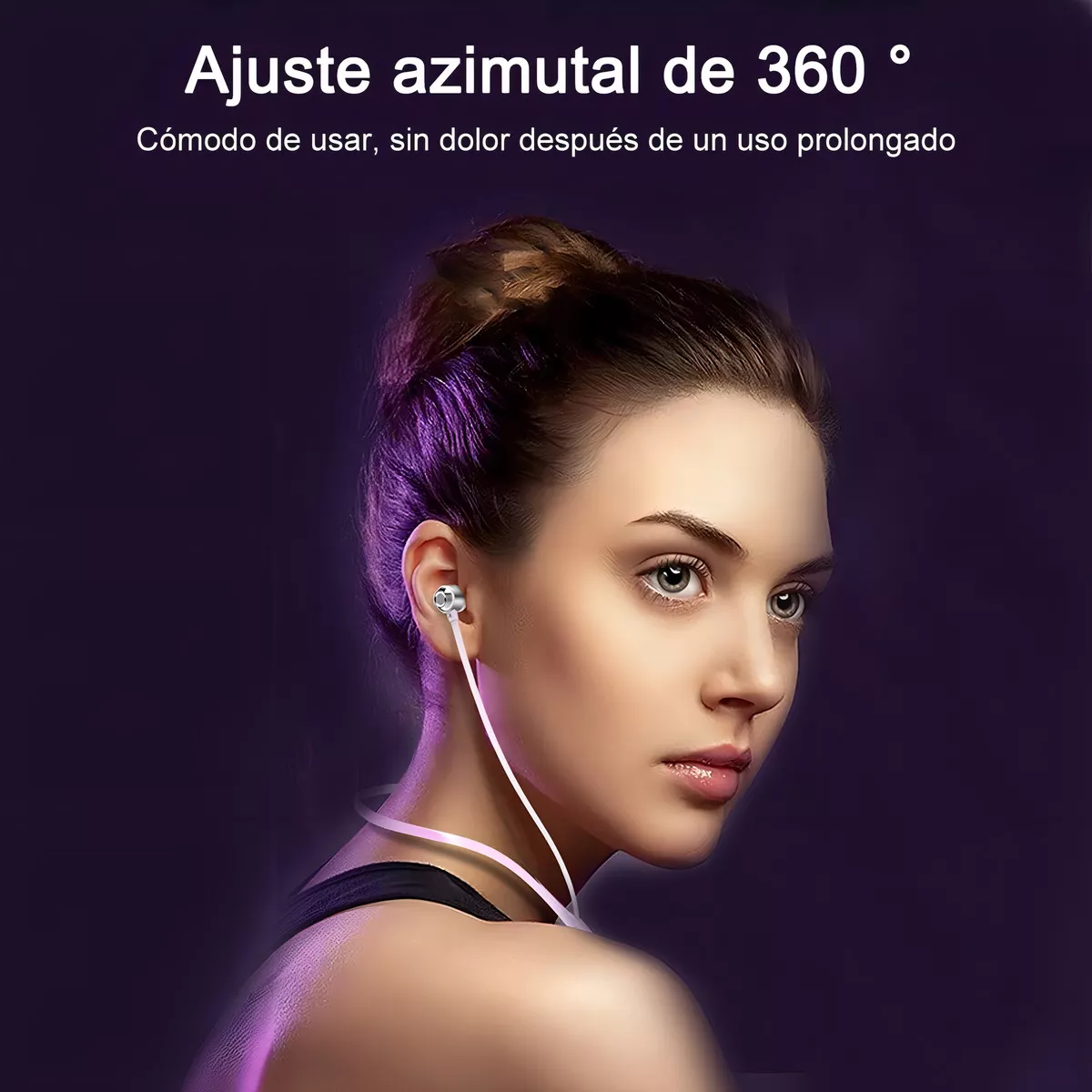 Auriculares in-ear gamer inalámbricos ADC.mx ZY01 negro