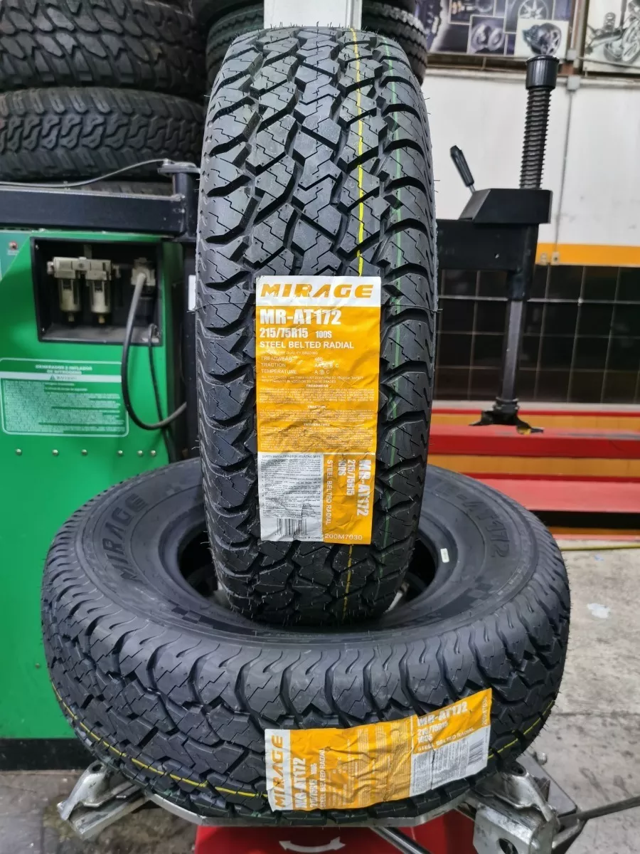 Paquete 2 Llantas 215/75 R15 Mirage Mr-at172 100s