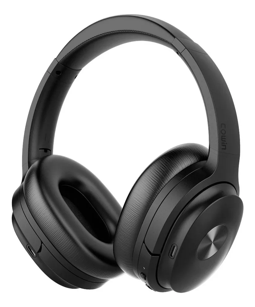 Cowin SE7 ANC Aud&iacute;fonos Inal&aacute;mbricos Auriculares Bluetooth, C&oacute;moda Experiencia Inal&aacute;mbrica, Peso Ligero, Bluetooth 5.0, Micr&oacute;fono Para Llamadas, Graves Pesados, 30 Horas De Duraci&oacute;n De La Bater&iacute;a