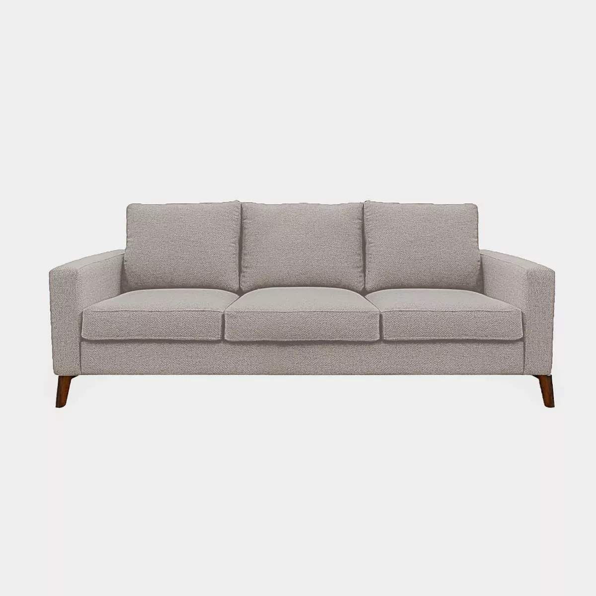 Sofá Sala Sillón Tres Plazas Praga Tela Curri Inlab Muebles