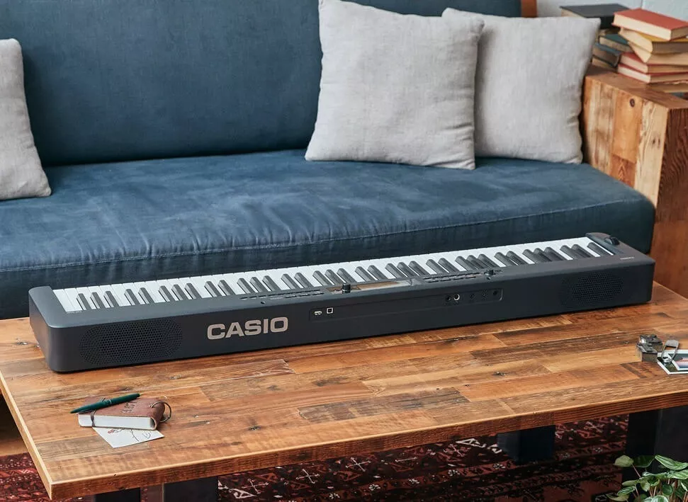 Piano Casio Digital De 88 Teclas Cdp-s360bk Con Pedal Negro