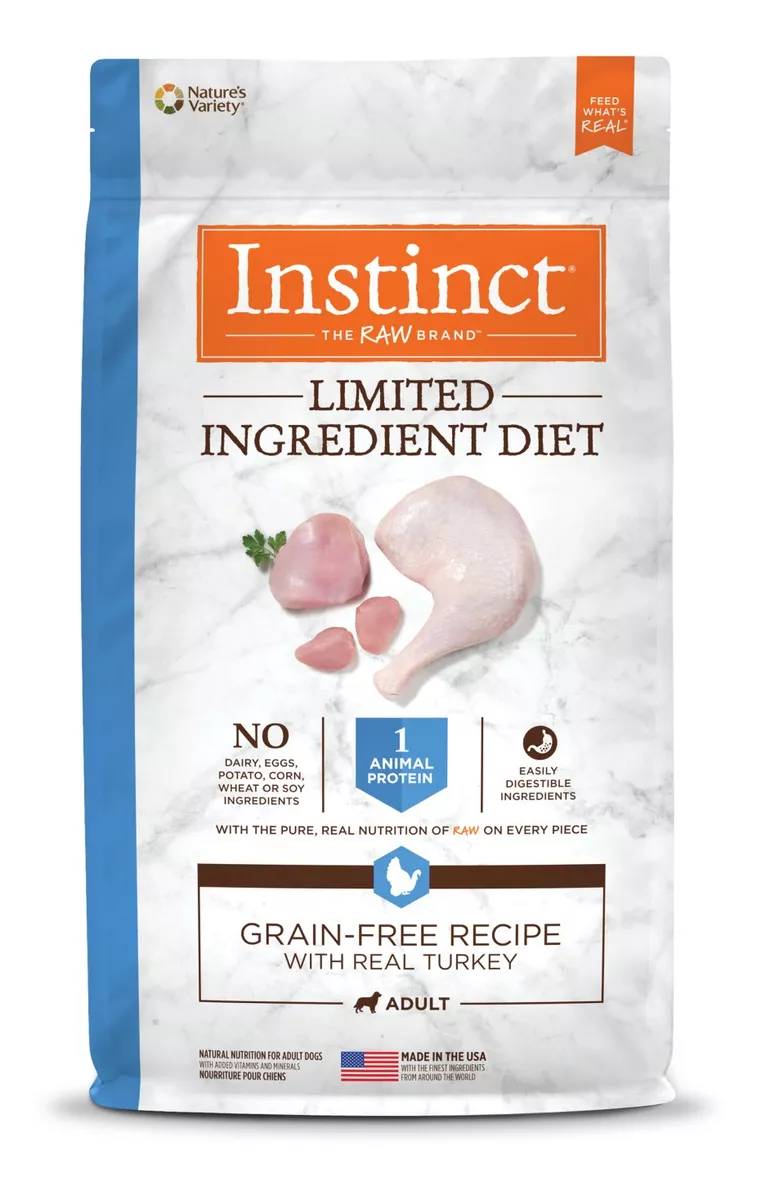 Nature's Variety Instinct Limited Ingredient Diet Perro Adulto-Todos los tamaños-Pavo-10 kg-Bolsa-Seca