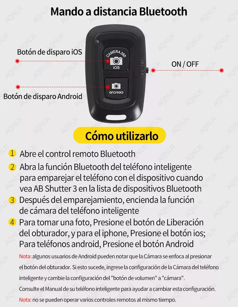 Trípode Para Celular/cámara 140cm Con Bluetooth Remoto