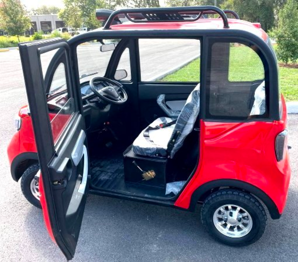 [Venta directa de fábrica] Coche pequeño eléctrico de 4 asientos (con aire acondicionado y calefacción)
