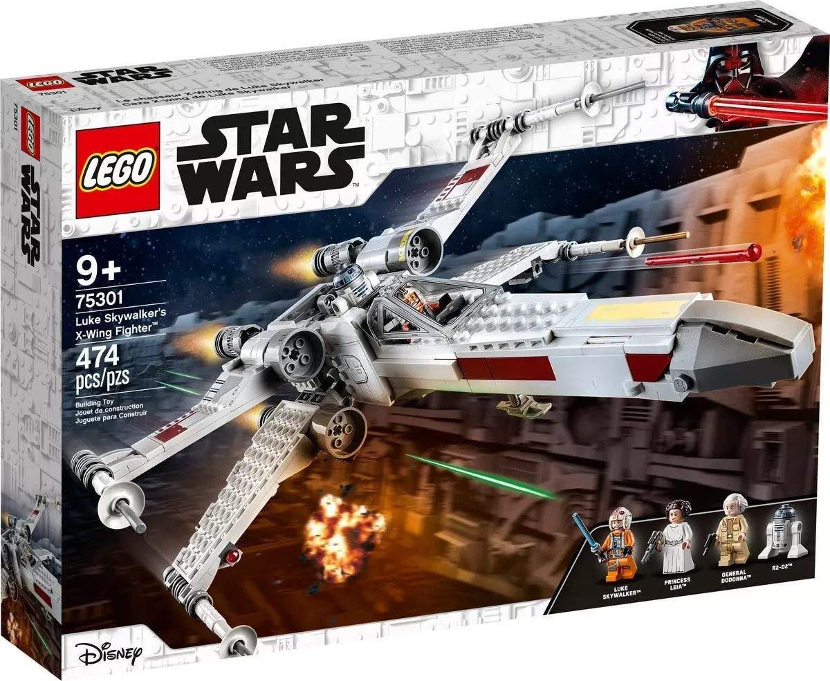 kit Lego Star Wars Caza Ala X De Luke Skywalker 75301 3