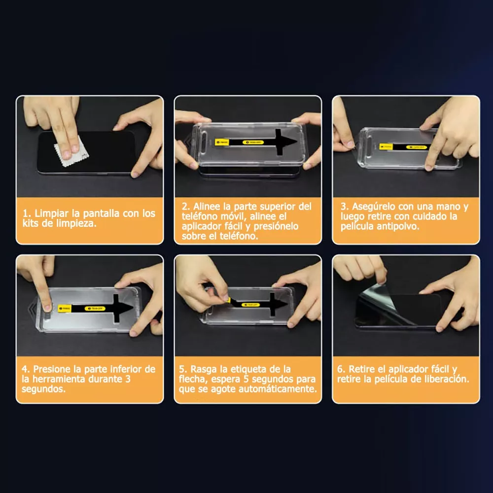 2 Piezas Mica Cristal Templado Hd Para iPhone