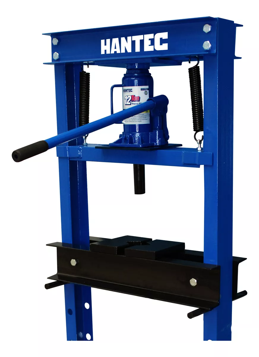 Prensa Hidráulica 12 Ton + Gato Hidráulico 2 Ton Con Estuche