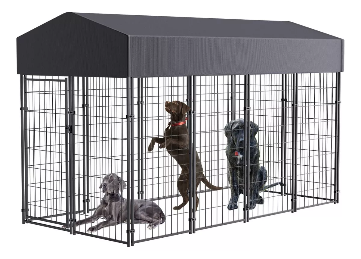 Jaula Valla Parque Corral Grande Para Perros Exterior L