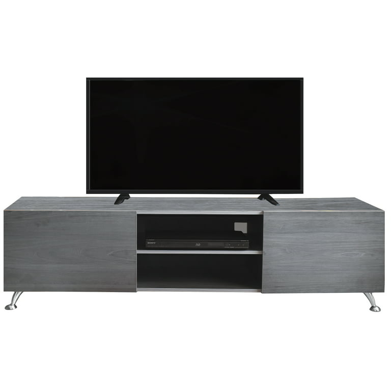 Mueble para TV de 70 Italy Gris Storm Centro de entretenimiento HOGARE Italy