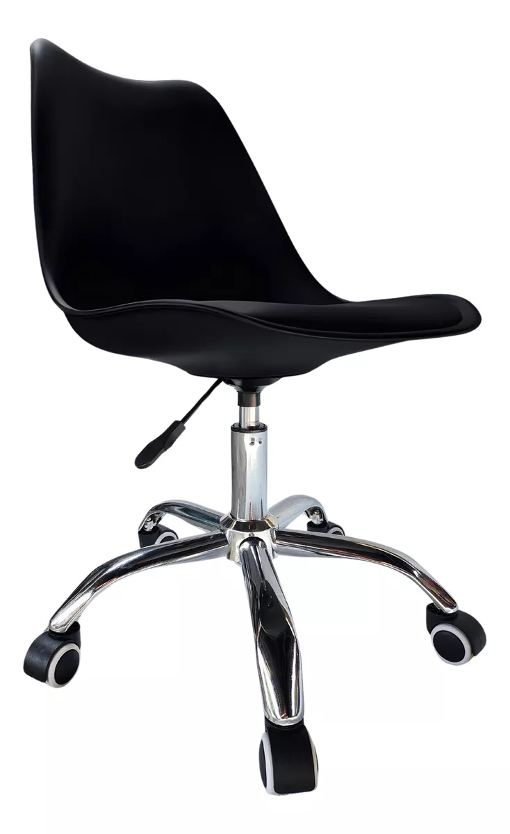 Silla Eames De Oficina Acolchonada Altura Ajustable