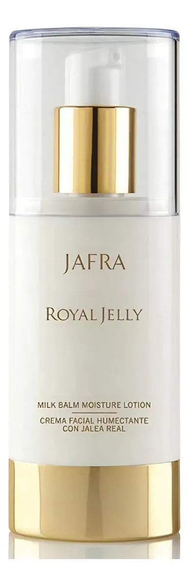 Crema Facial Humectante con Jalea Real Jafra Royal Jelly d&iacute;a noche para todo tipo de piel de 200mL 200g 30+ a&ntilde;os