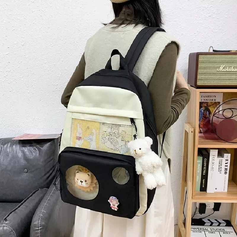 Mochilas Escolares Niño Para Niñas Set De 4 Piezas.
