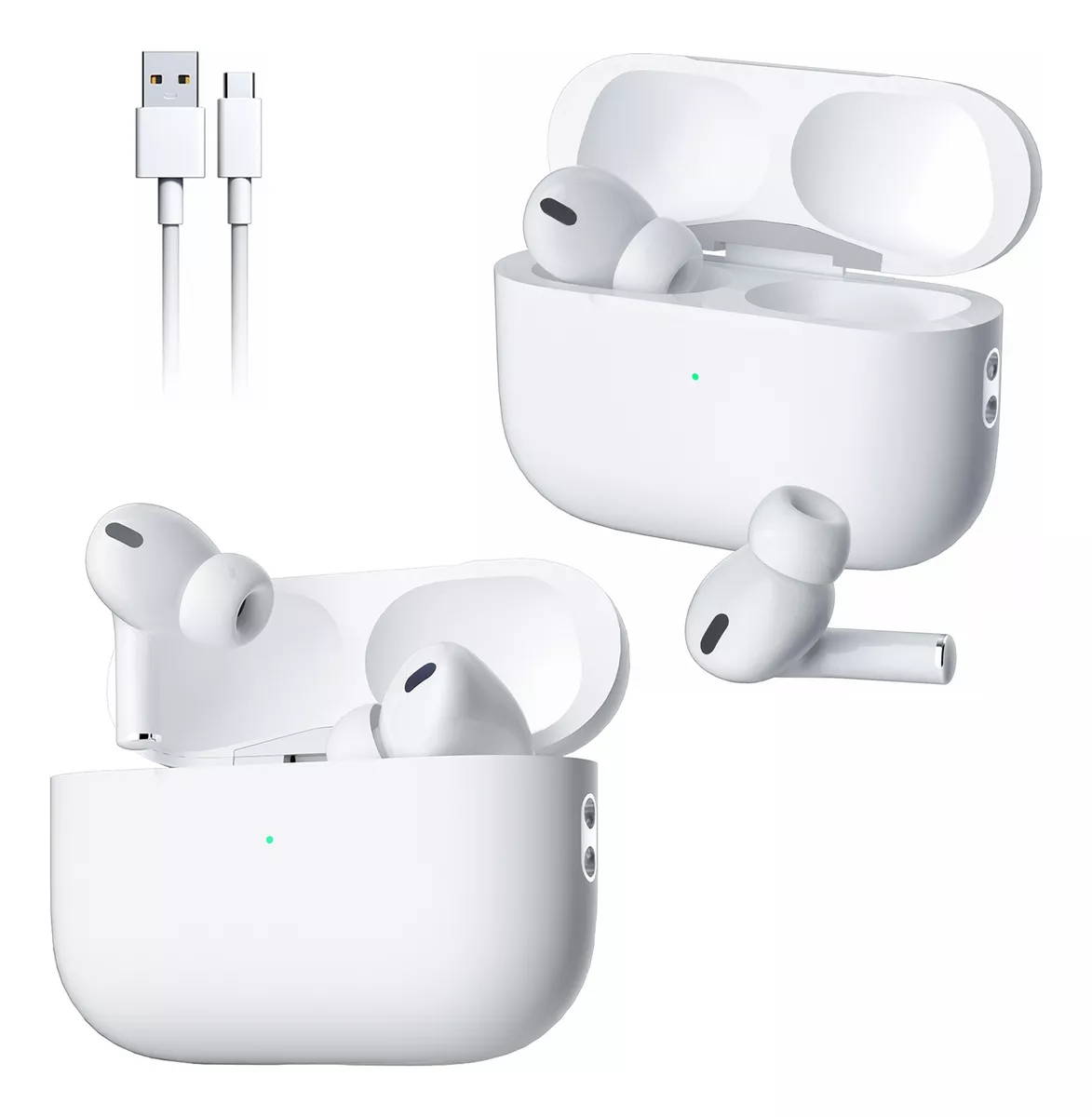 Mvpsmart R30 In-ear Bluetooth 2 Pcs Gamer Con Estuche Tipo-c