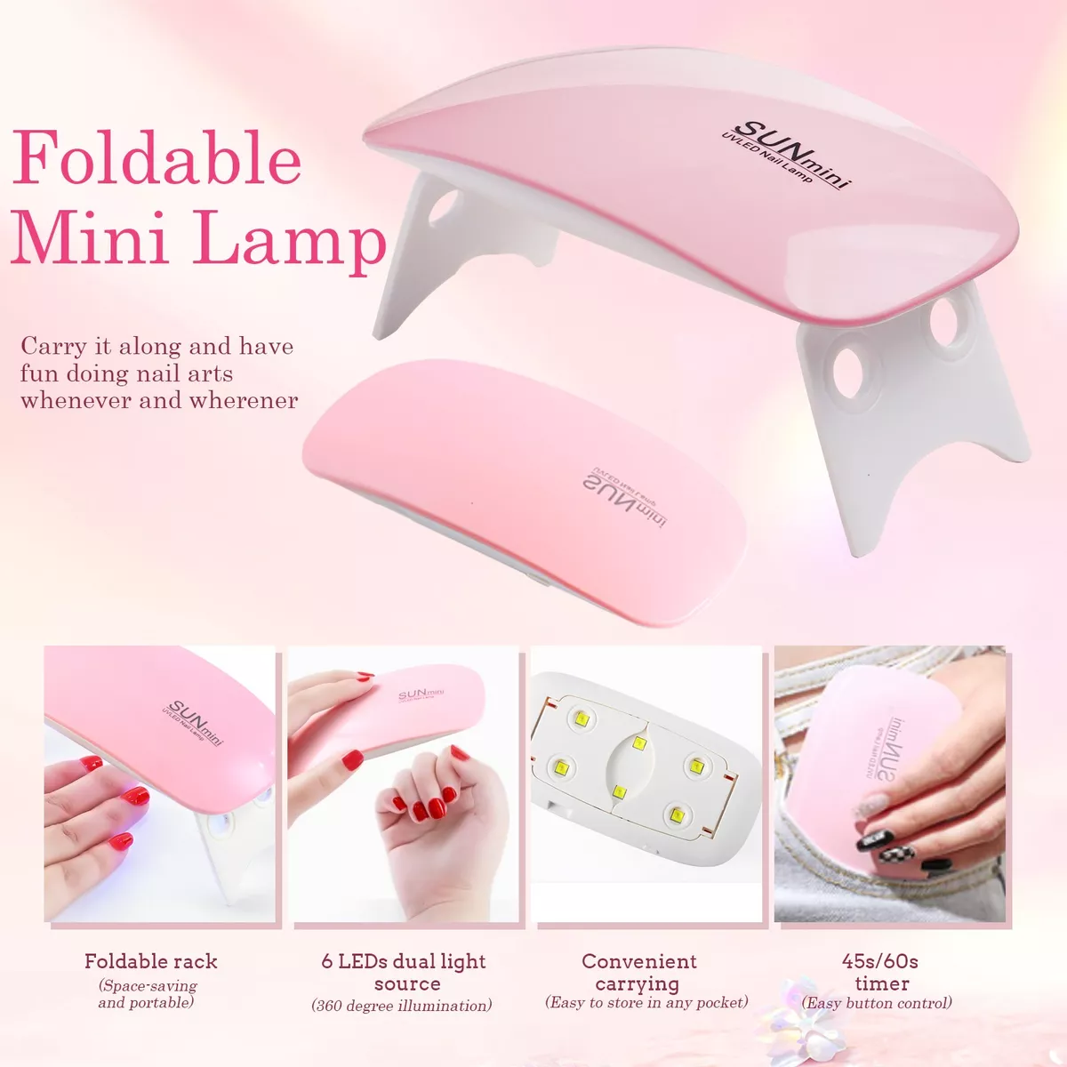 kit Para De Uñas Polygel Completo Acrilicas Beaucat 38 Pcs