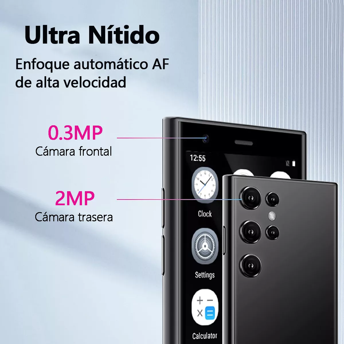 Soyes S23pro Mini smartphone 3.0 Pulgadas Cuatro Núcleos 2gb Ram 16gb Rom 3g Wcdma Android 8.1 Estudiante Bolsillo Celular Wifi Gps Android Teléfonos