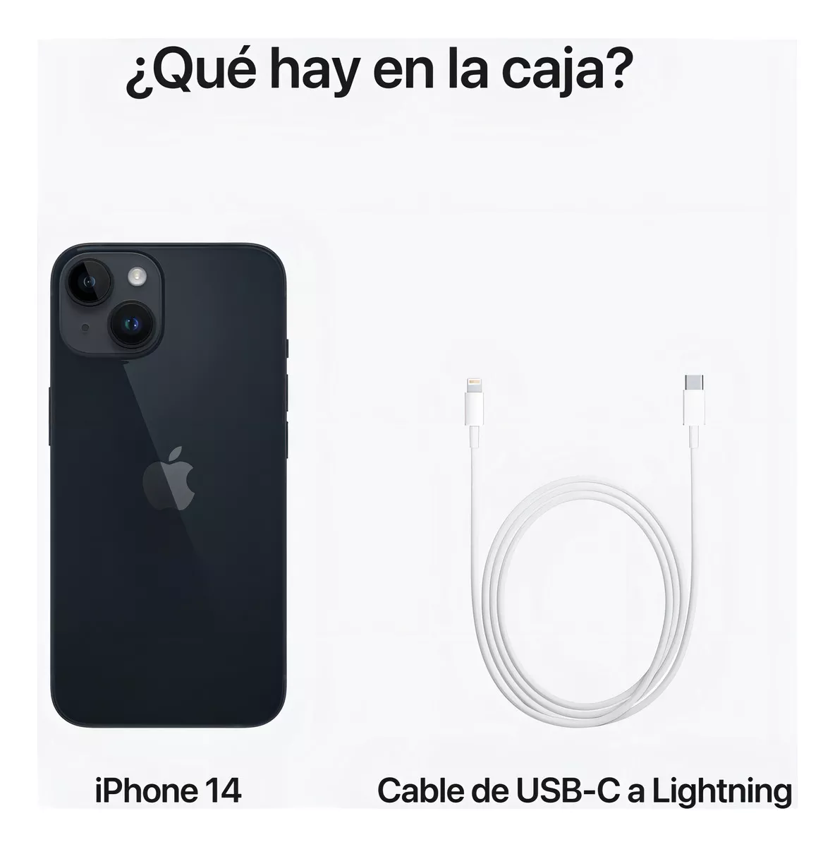 Apple iPhone 14 (128 GB)-Medianoche
