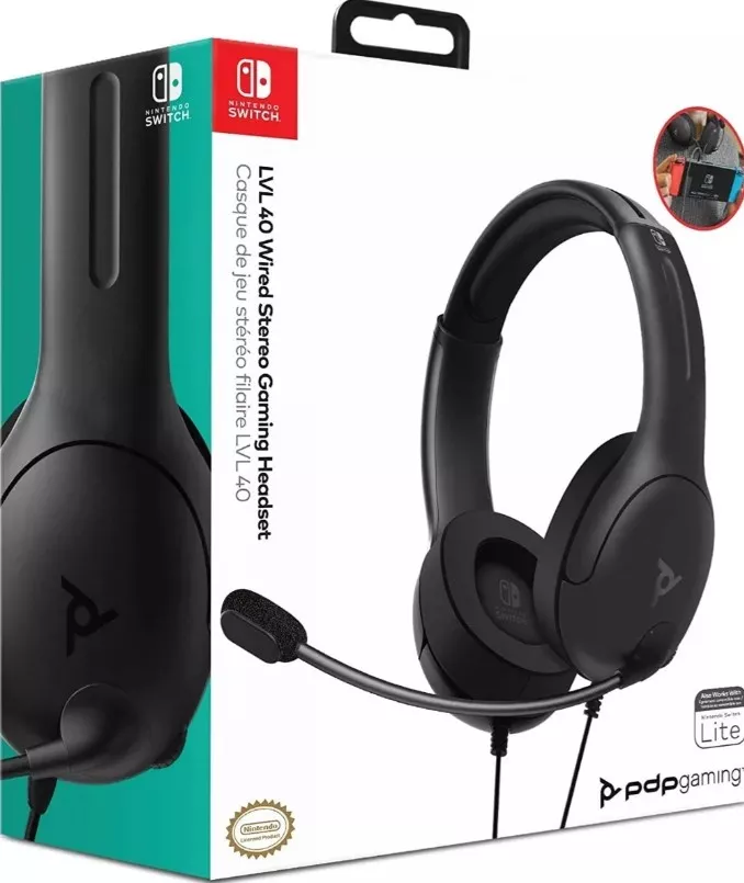 Audifonos Gamer Para Nintendo Switch Alambricos Pdp Original