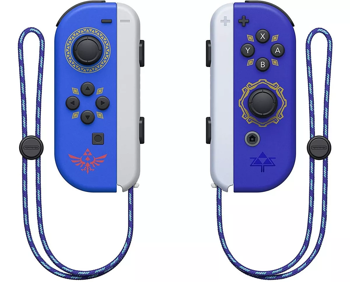 Control joystick inalámbrico Nintendo Switch Joy-Con (L)/(R) LED RGB gris