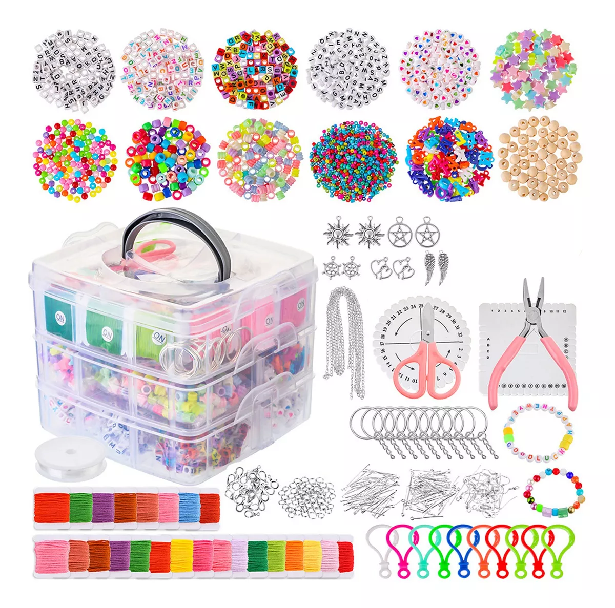 kit De Accesorios Para Hacer Pulseras Y Alhajas 4655