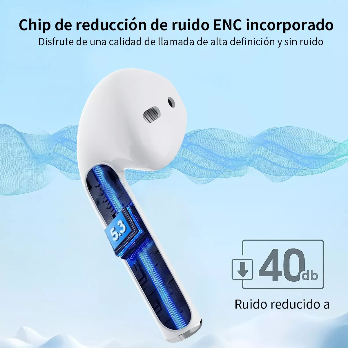 Auriculares Inalámbricos Pro5 Compatibles Con iPhone Android