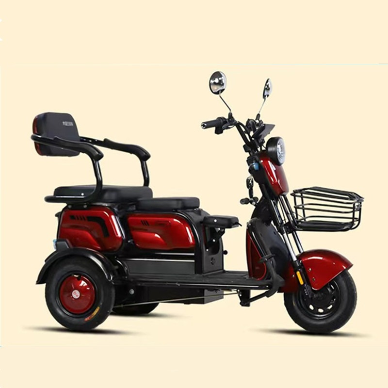 Triciclo El&eacute;ctrico Recreativo 60V 650W Triciclo El&eacute;ctrico para Pasajeros para Adultos