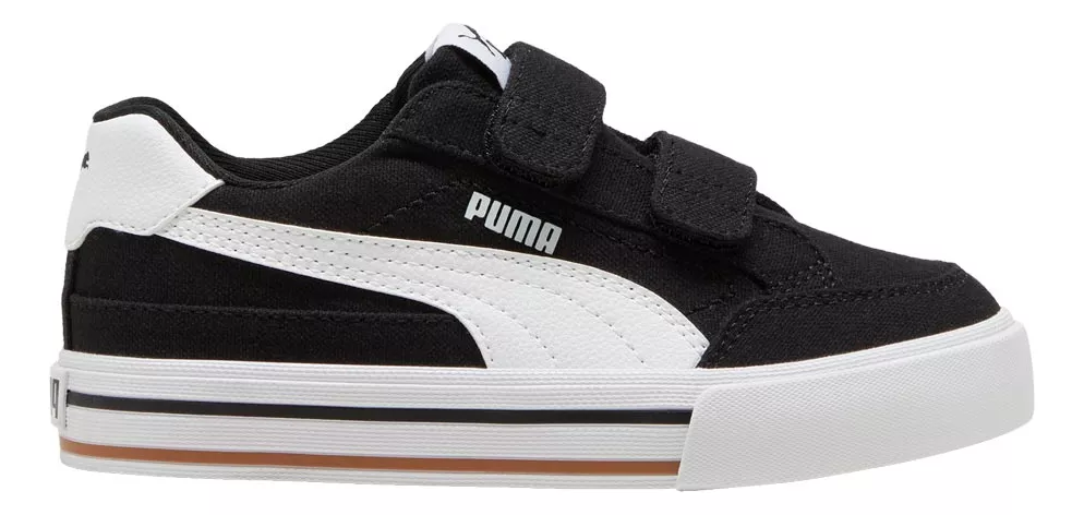 Tenis Puma Court Classic Vulc Ps 6003 Bicolor Para Ni&ntilde;o