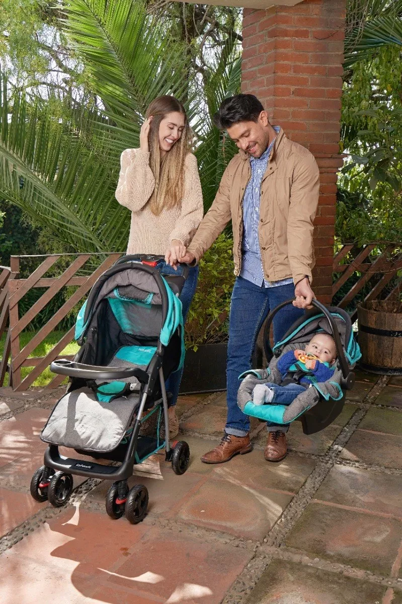 Carriola Plegable Lenni Sistema De Viaje Fucsia Infanti