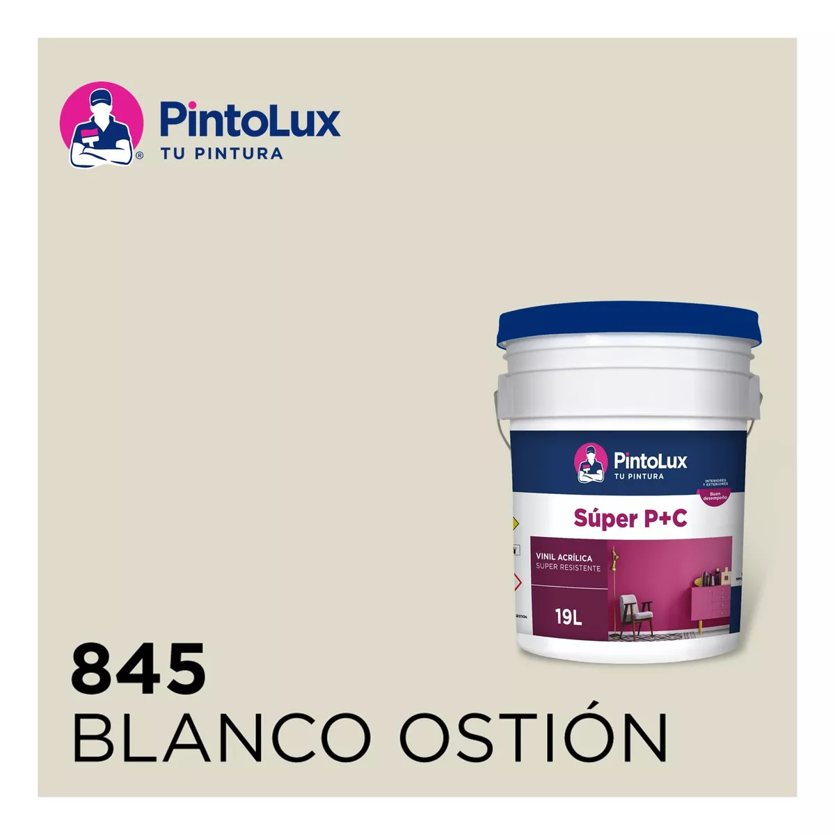 Pintura Pintolux Pc 19l Acrílica