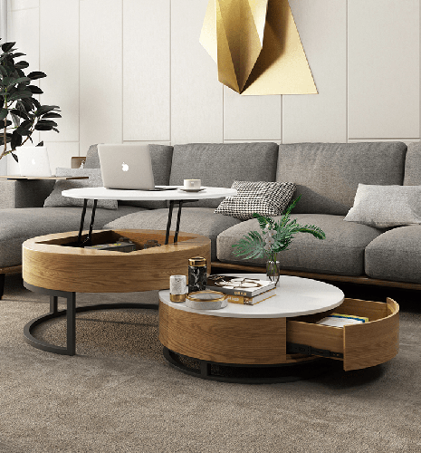 🎉Mesa de centro elevable de estilo escandinavo