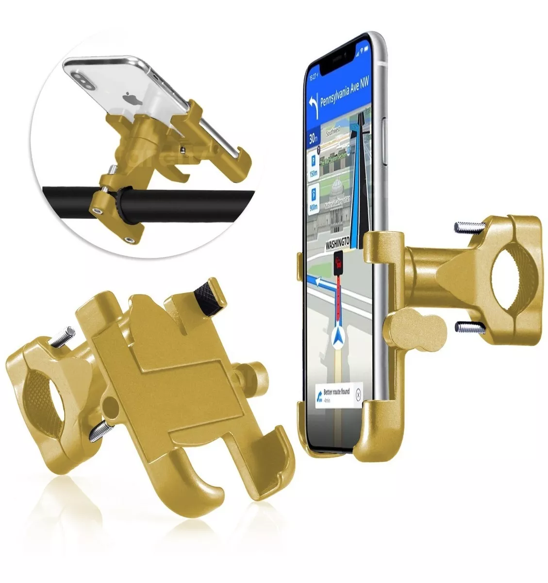 Archy Base Soporte Celular Bicicleta Moto Universal Metalico