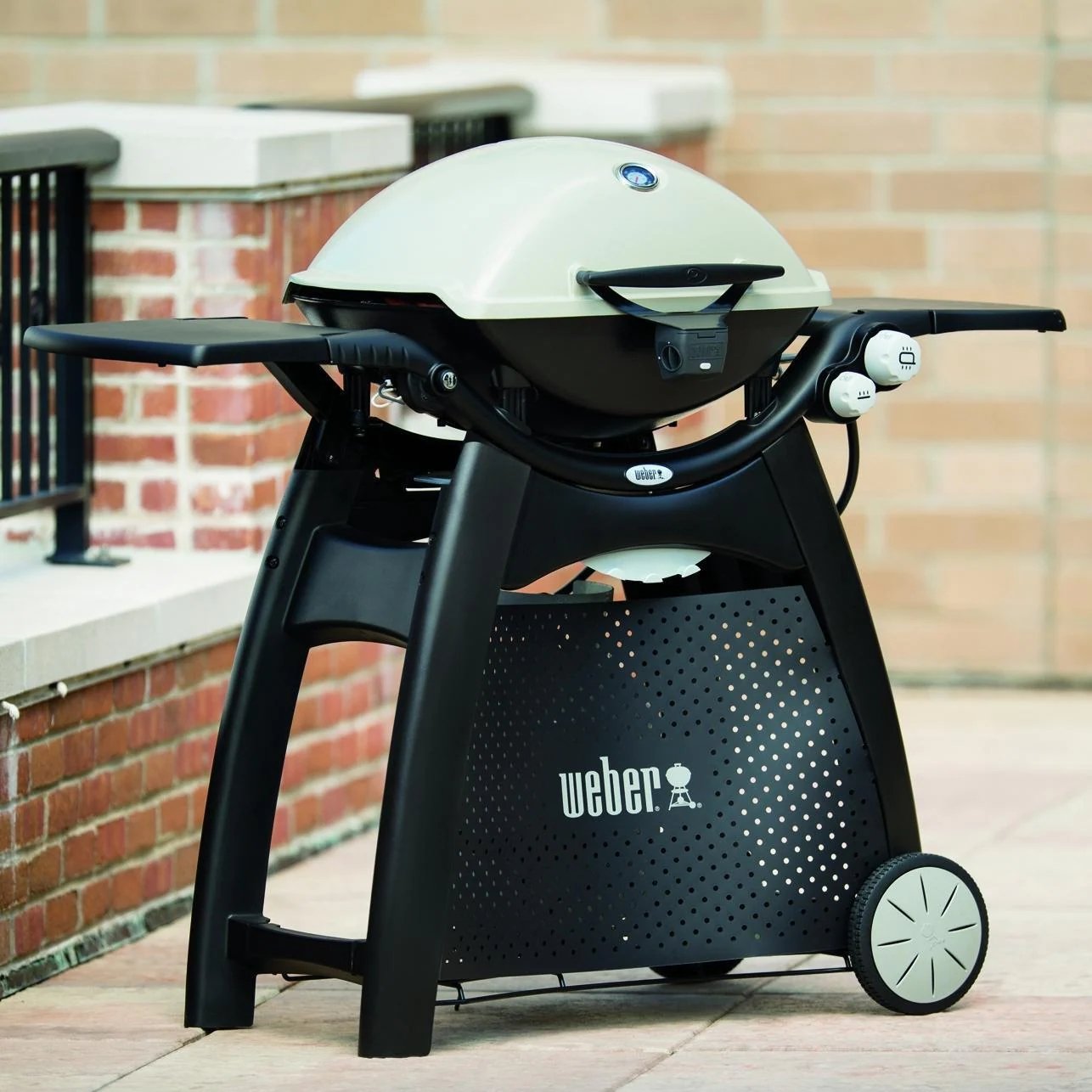 Weber Q 3200 Propane Gas Grill-Titanium-57060001
