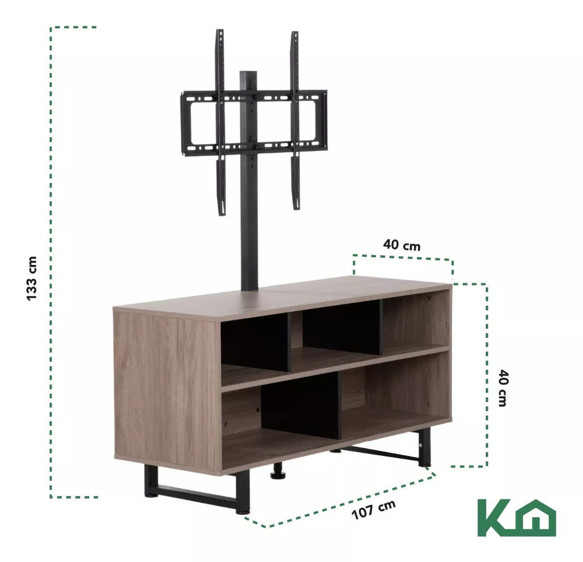 Centro De Entretenimiento De 32 A 65 Pulgadas Mueble Para Tv