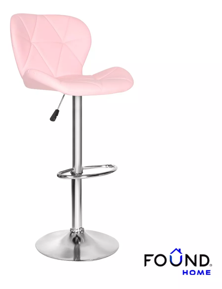 Set De 2 Bancos De Cocina Taburete Silla Barra Respaldo Alto
