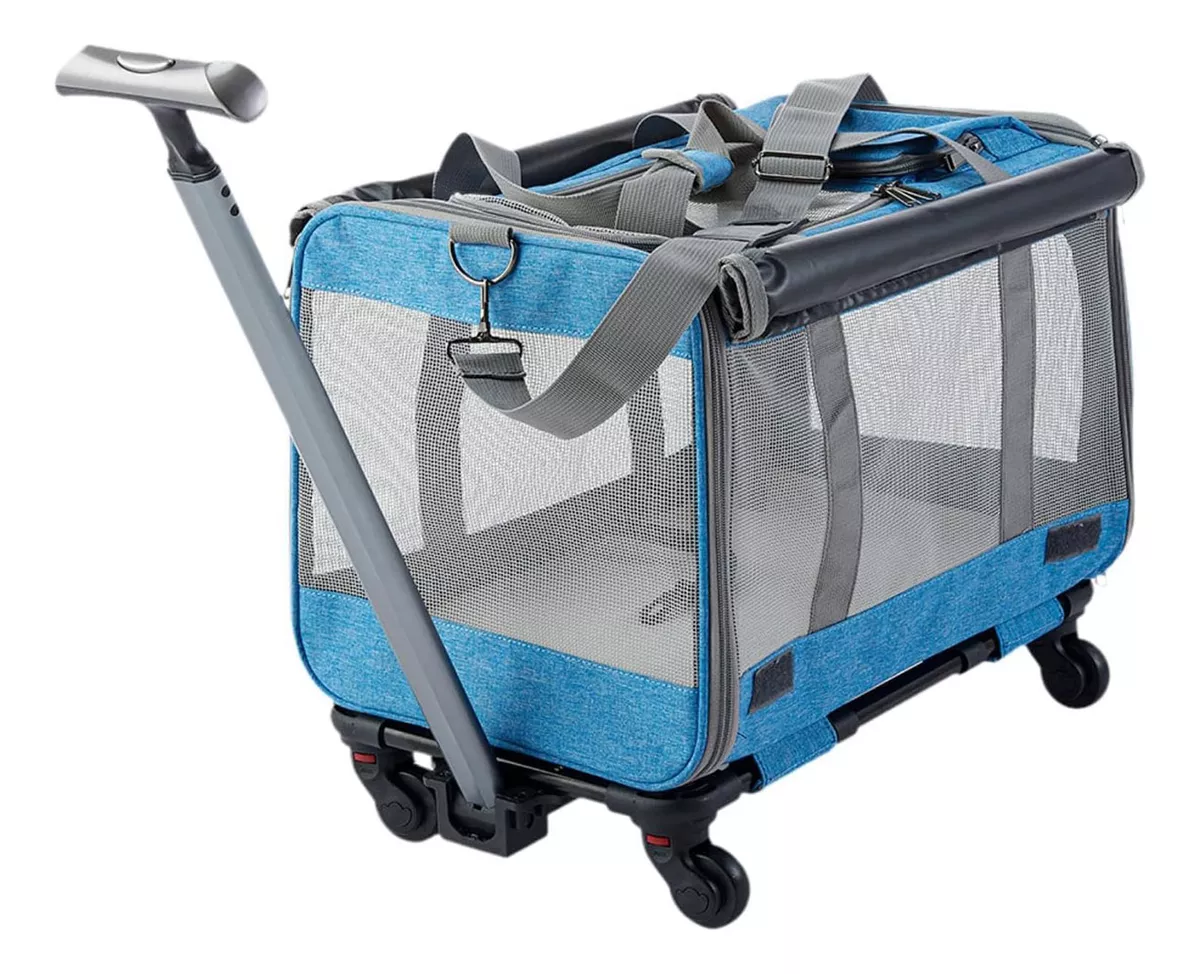 Jaula Transportadora Kennel Mascotas Caja Viaje Gato Perro