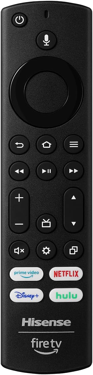 Hisense Serie U6HF de 75 pulgadas ULED 4K UHD Smart Fire TV (75U6HF, 2024)-QLED, Dolby Vision de 600 nits, modo de juego Plus VRR, HDR 10+, velocidad de movimiento 240, MEMC, control remoto por voz, compatible con Alexa, negro