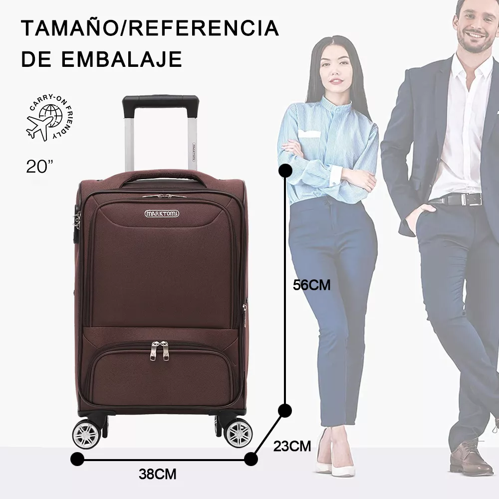 Maletas De Viaje 10kg Avion 20pulgadas Maleta De Mano Cabina