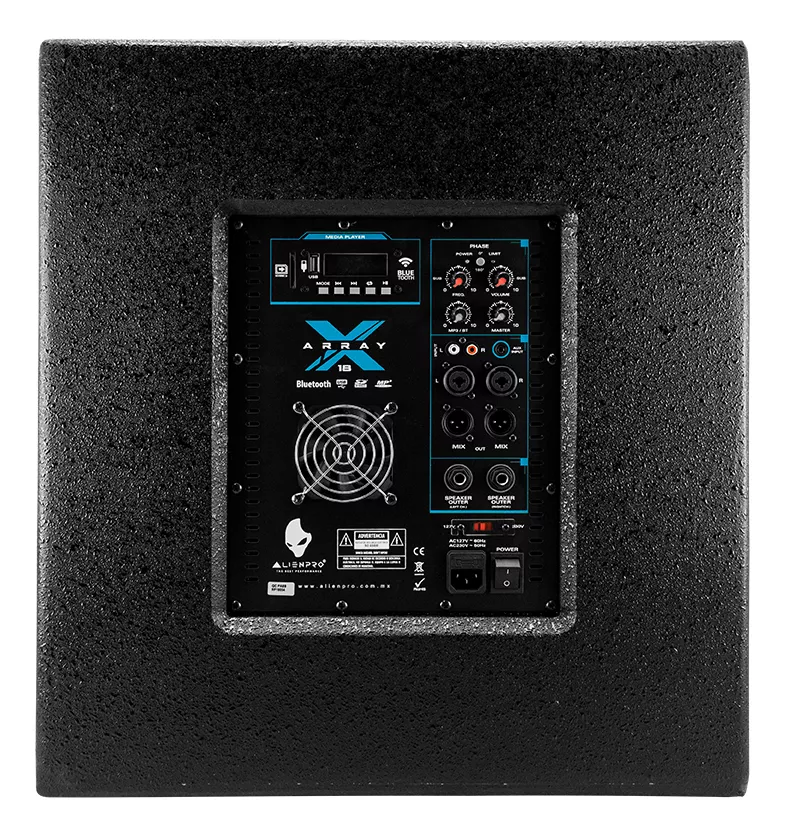 Sistema Lineal Alienpro X-array 18 Subwoofer 2 Satélites