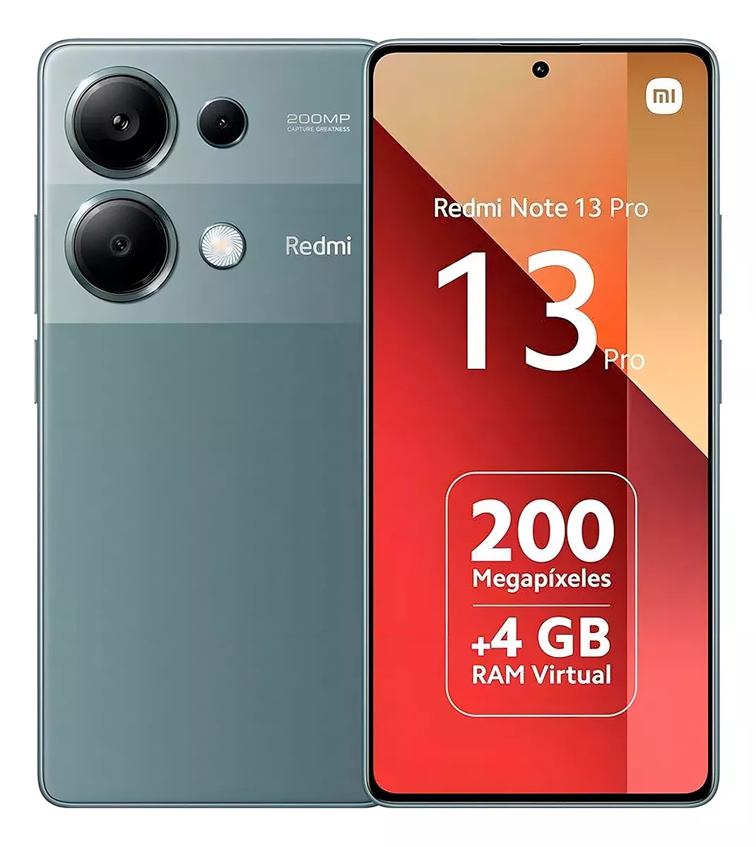 Xiaomi Redmi nota 13 Pro 4G Dual SIM 256 GB negro 8 GB RAM