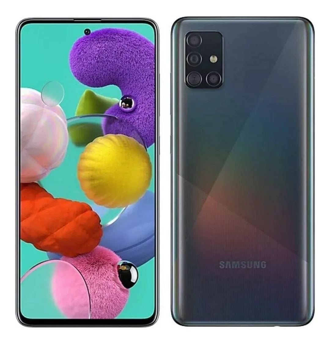 Samsung Galaxy A51 128 Gb Prism Crush Black 4 Gb Ram (Reacondicionado)