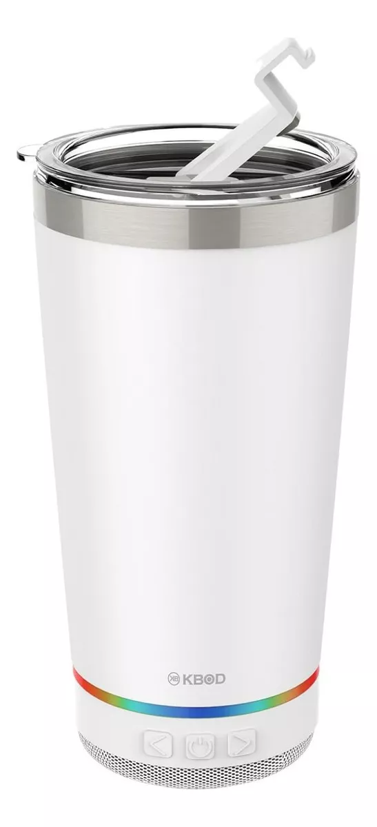 Contenedor T&eacute;rmico 480 Ml Con Tapa Y Bocina Bluetooth