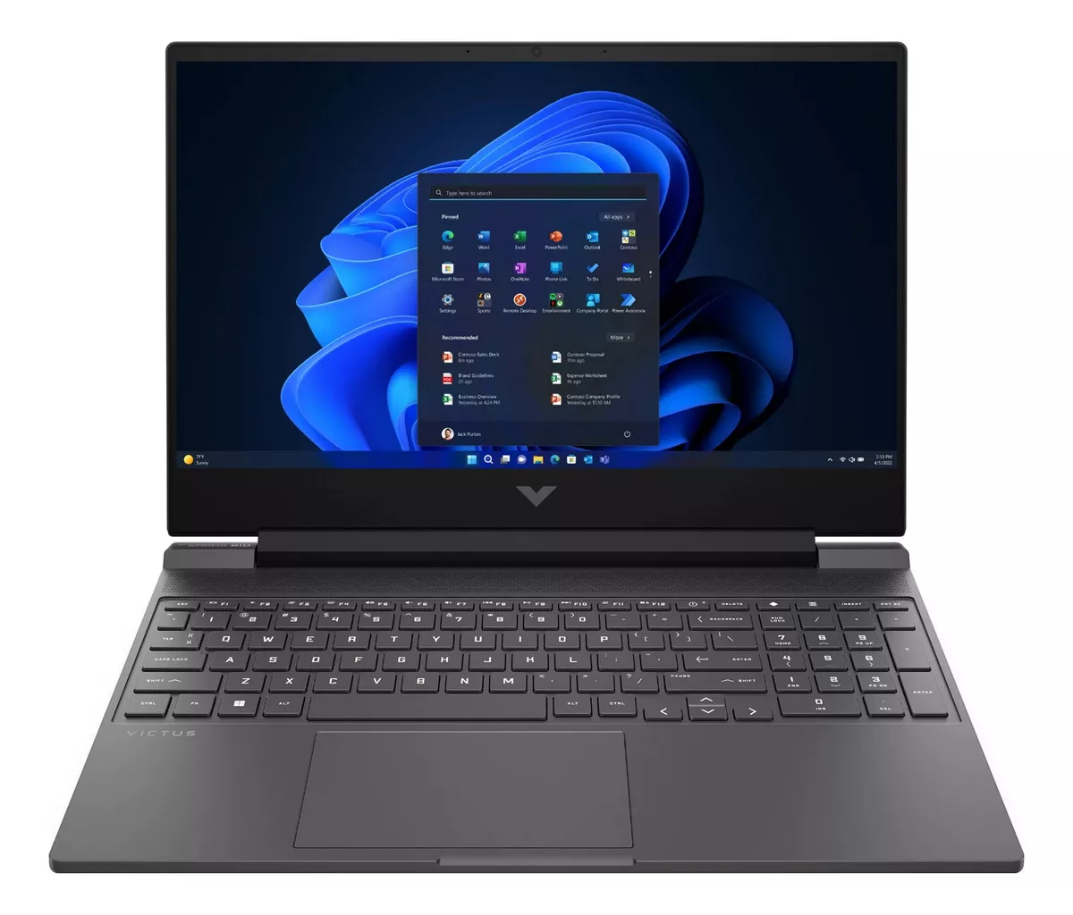 Laptop Hp Victus 15.6 Ryzen-5 16ram 512ssd Rtx4050 + Regalo